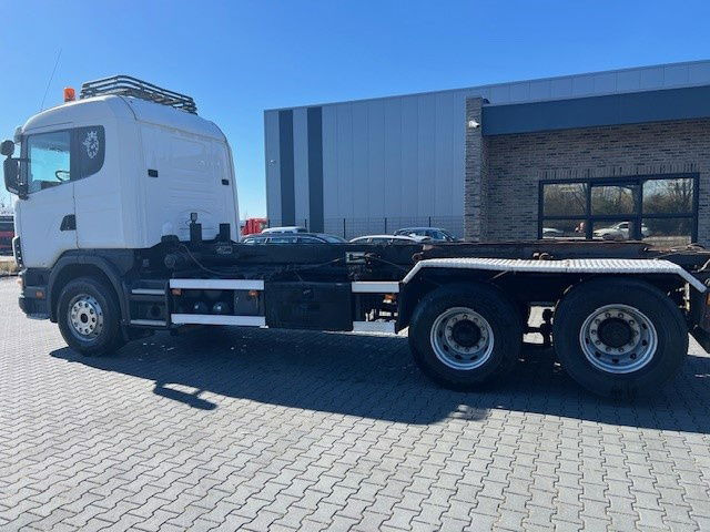 Scania R144-460 V8 .460 6x2 - Φορτηγό μεταφοράς εμπορευματοκιβωτίων/ Κινητό αμάξωμα: φωτογραφία 4 Scania R144-460 V8 .460 6x2 - Φορτηγό μεταφοράς εμπορευματοκιβωτίων/ Κινητό αμάξωμα: φωτογραφία 4