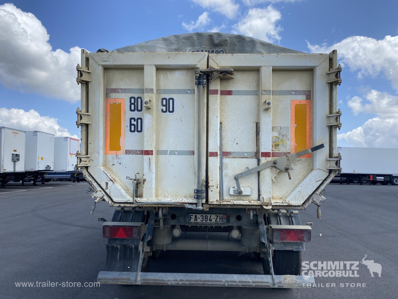 SCHMITZ Tipper Steel half pipe body 24m³ - Επικαθήμενο ανατρεπόμενο: φωτογραφία 2 SCHMITZ Tipper Steel half pipe body 24m³ - Επικαθήμενο ανατρεπόμενο: φωτογραφία 2