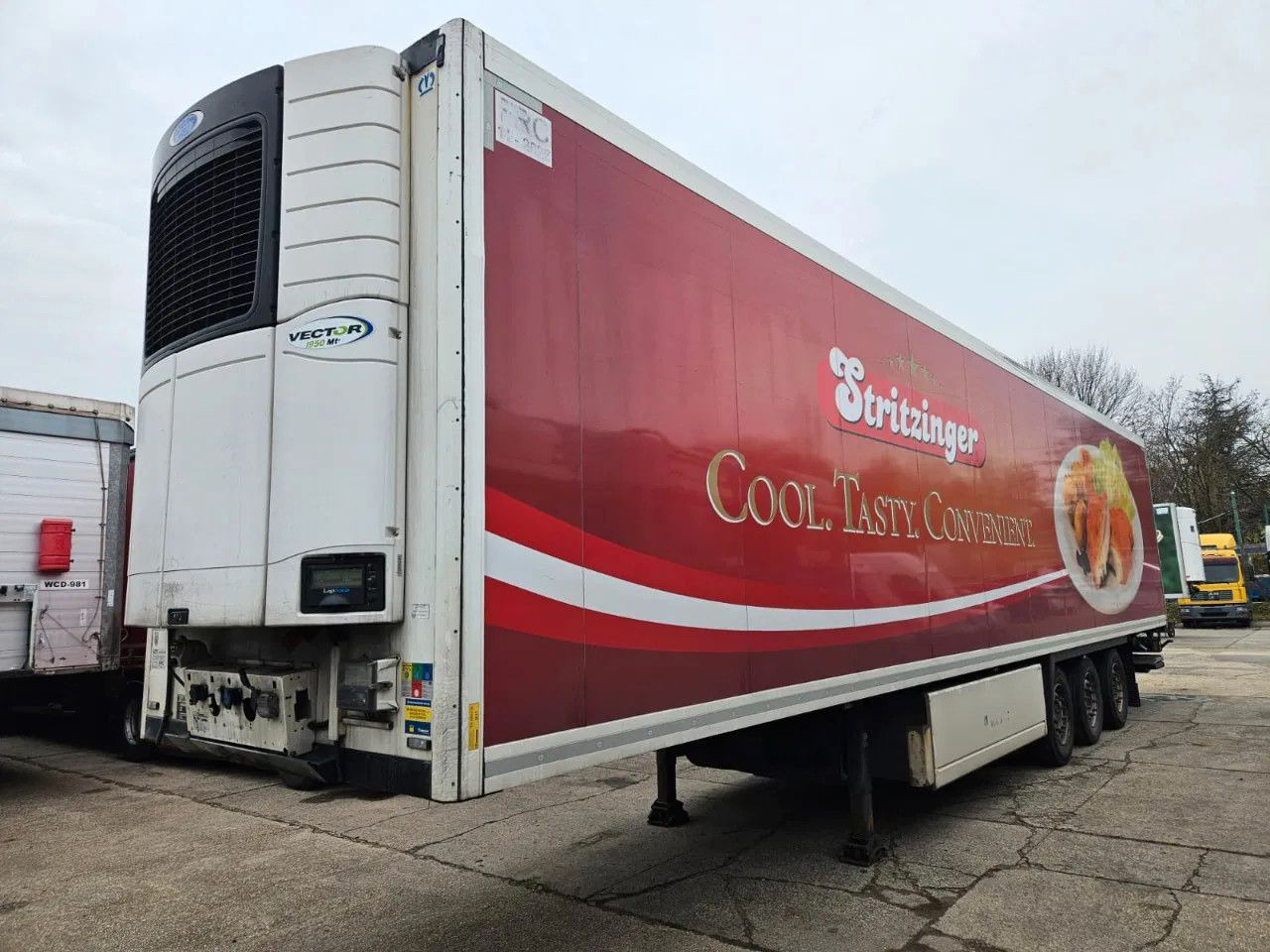 Krone SD Carrier Vector I950 Mt Multi Temp, Tail Lift, - Επικαθήμενο ψυγείο: φωτογραφία 1 Krone SD Carrier Vector I950 Mt Multi Temp, Tail Lift, - Επικαθήμενο ψυγείο: φωτογραφία 1