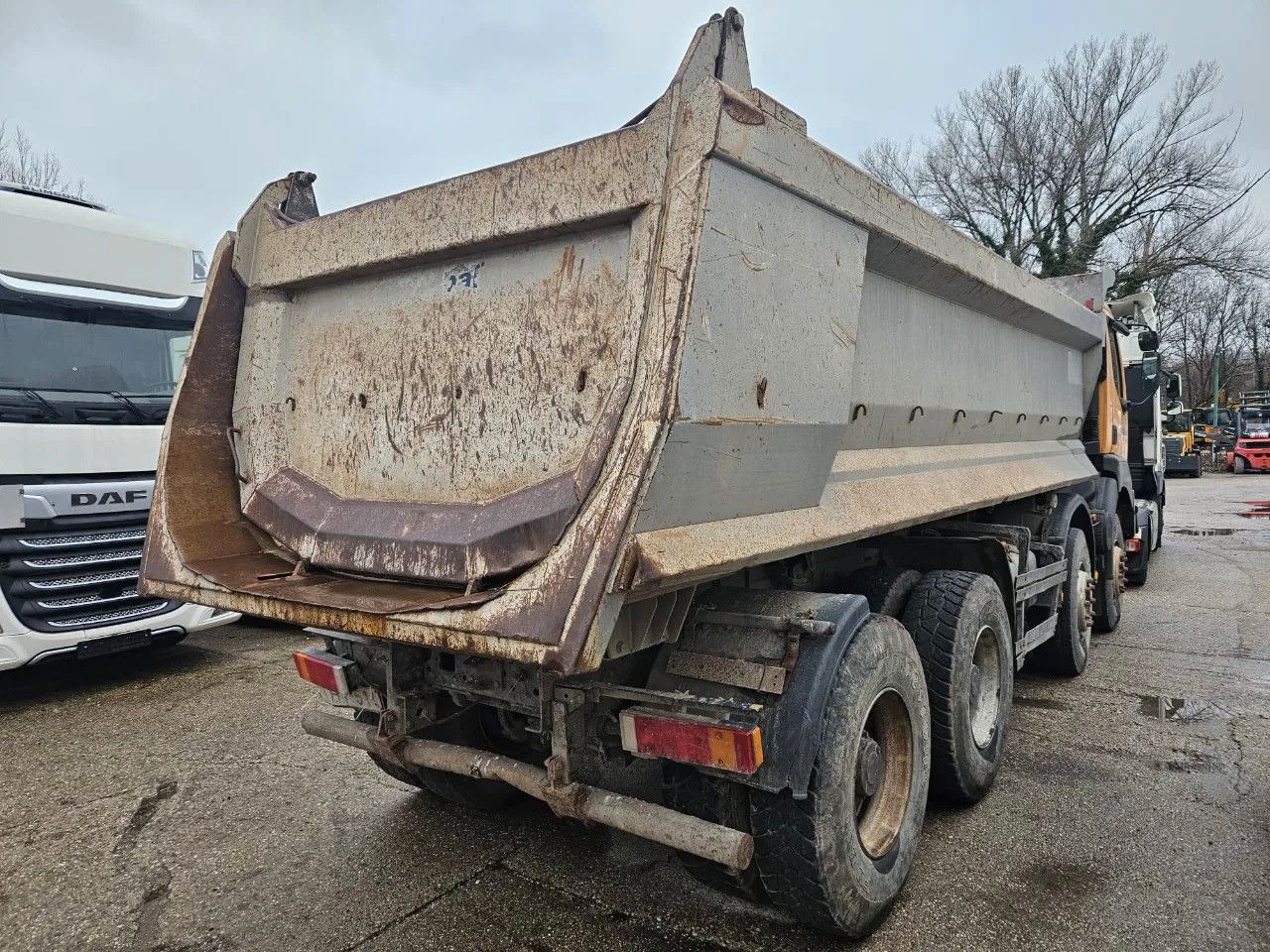 Renault Kerax 420 dCi 8x4 Langerdorf Hyva - Φορτηγό ανατρεπόμενο: φωτογραφία 3 Renault Kerax 420 dCi 8x4 Langerdorf Hyva - Φορτηγό ανατρεπόμενο: φωτογραφία 3