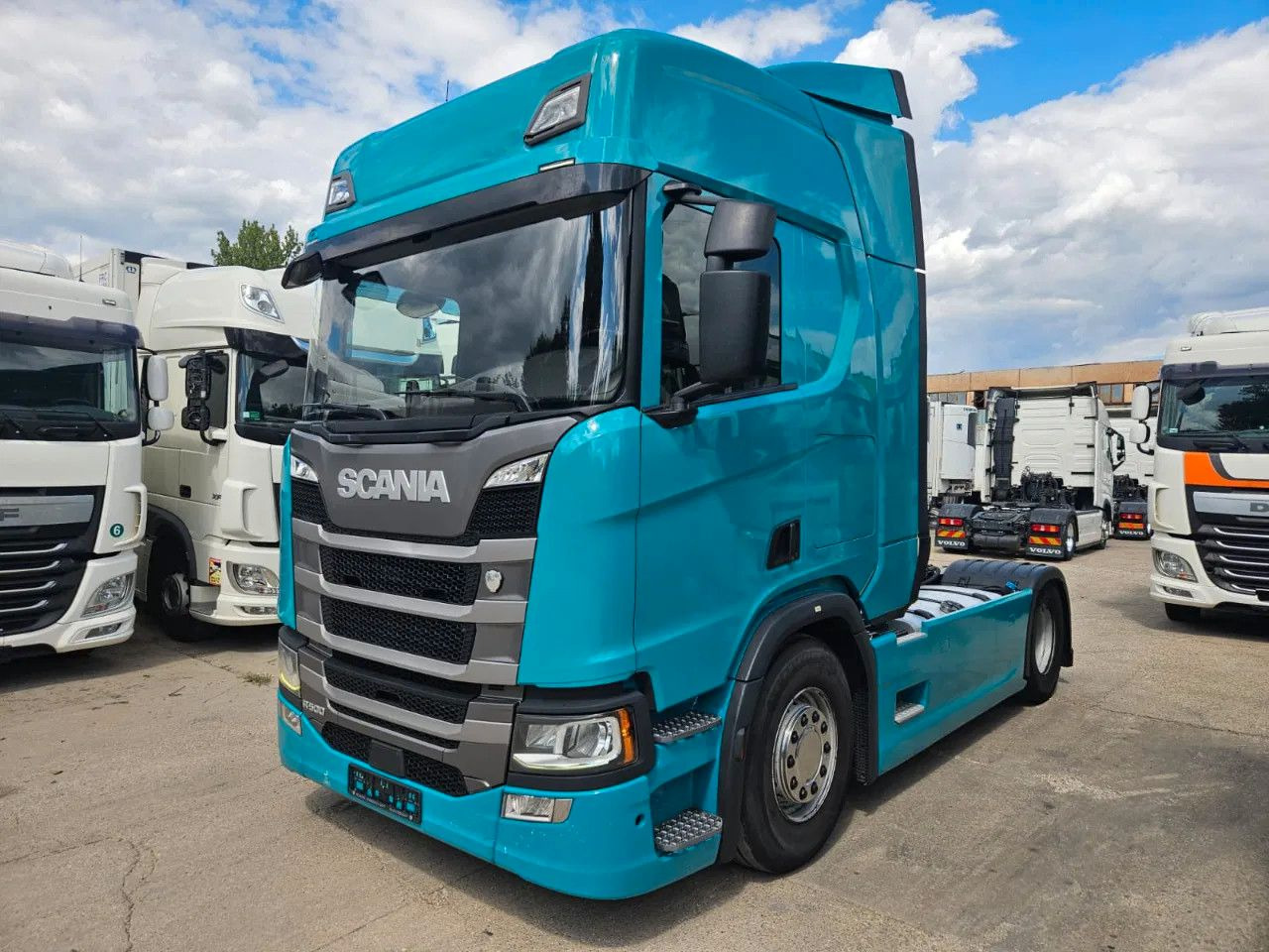 Scania R500 Standard-Turquoise-Standklima-Big NAVI-Hydr - Τράκτορας: φωτογραφία 1 Scania R500 Standard-Turquoise-Standklima-Big NAVI-Hydr - Τράκτορας: φωτογραφία 1