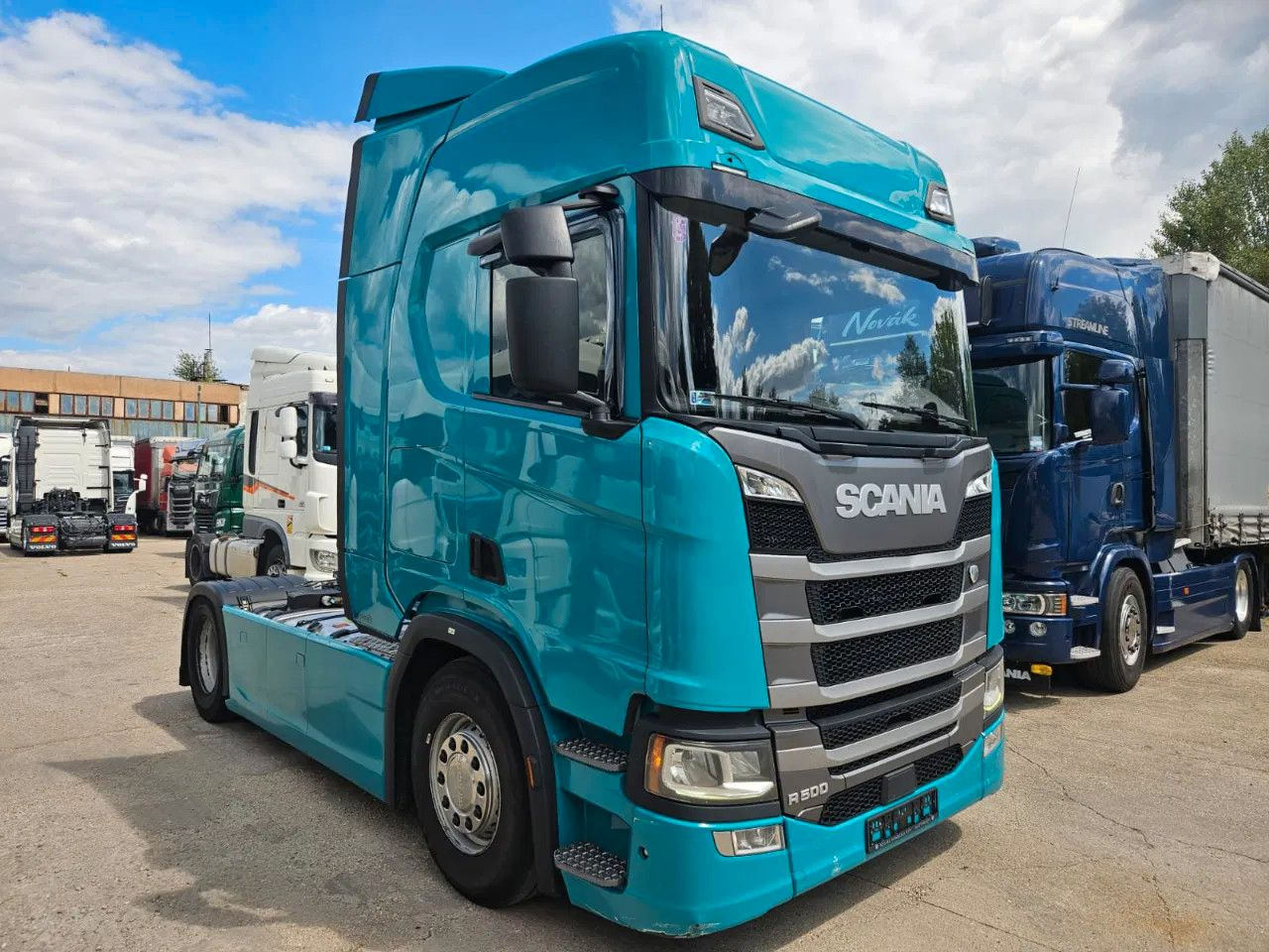 Scania R500 Standard-Turquoise-Standklima-Big NAVI-Hydr - Τράκτορας: φωτογραφία 2 Scania R500 Standard-Turquoise-Standklima-Big NAVI-Hydr - Τράκτορας: φωτογραφία 2