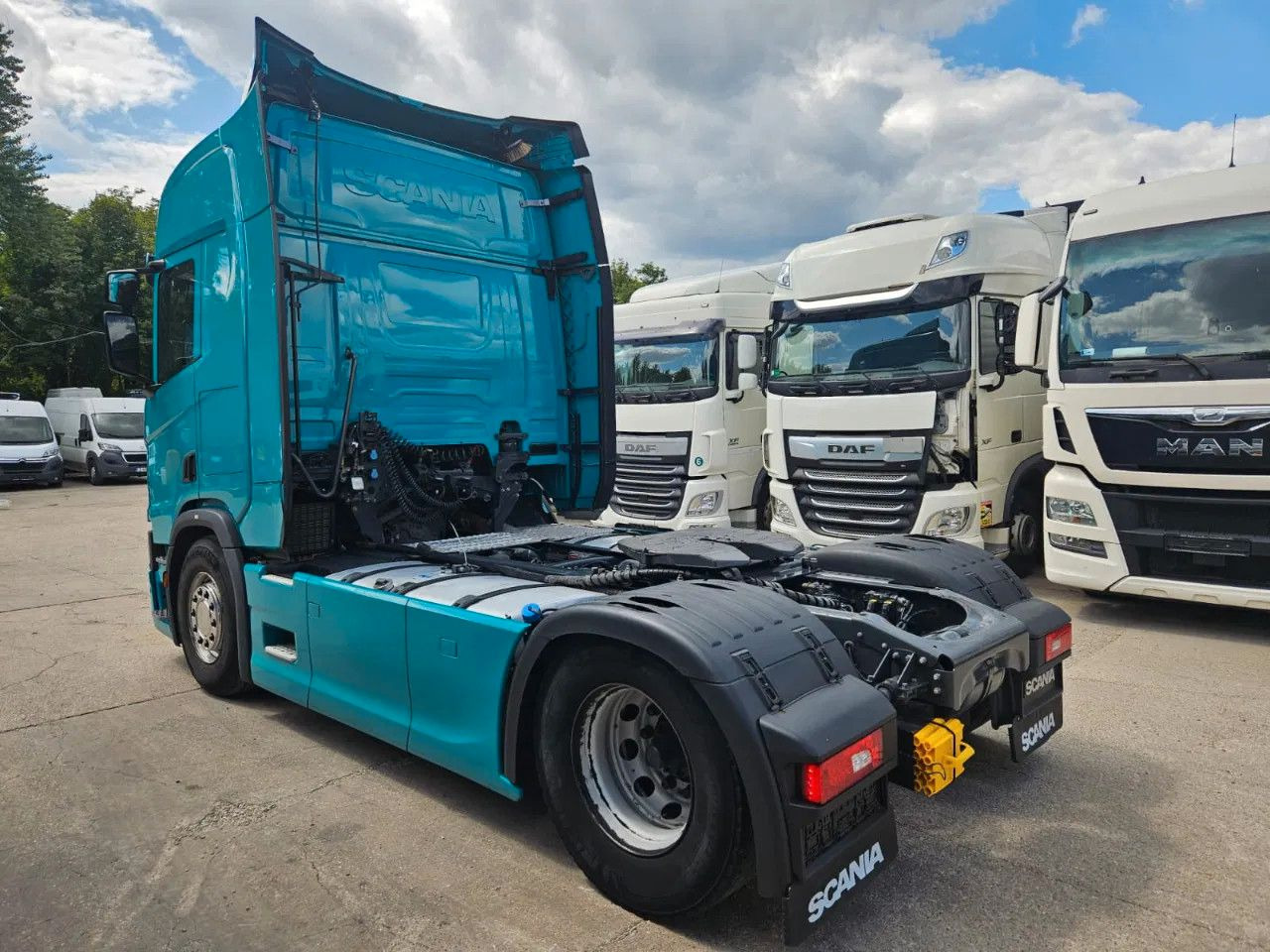 Scania R500 Standard-Turquoise-Standklima-Big NAVI-Hydr - Τράκτορας: φωτογραφία 4 Scania R500 Standard-Turquoise-Standklima-Big NAVI-Hydr - Τράκτορας: φωτογραφία 4