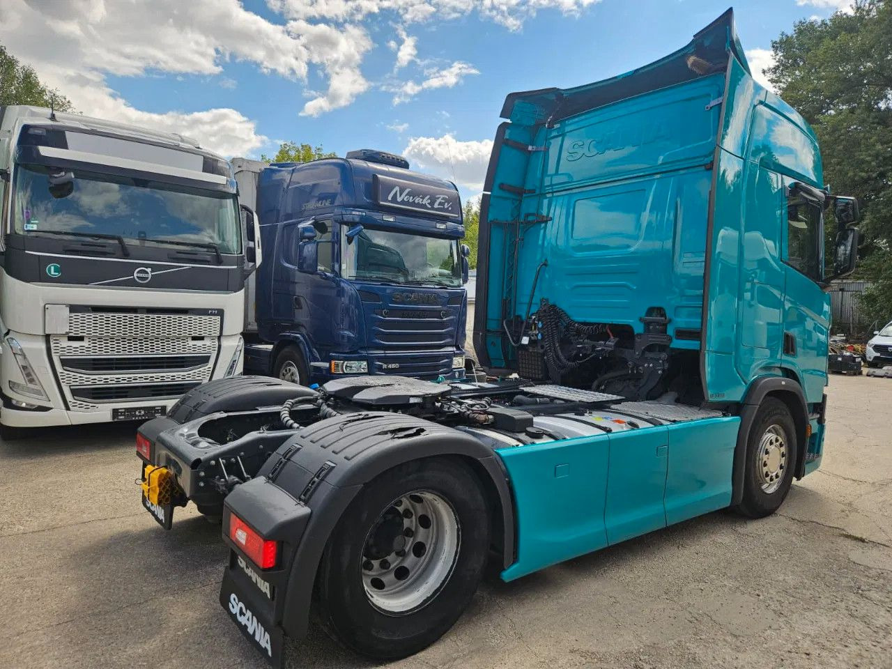 Scania R500 Standard-Turquoise-Standklima-Big NAVI-Hydr - Τράκτορας: φωτογραφία 3 Scania R500 Standard-Turquoise-Standklima-Big NAVI-Hydr - Τράκτορας: φωτογραφία 3