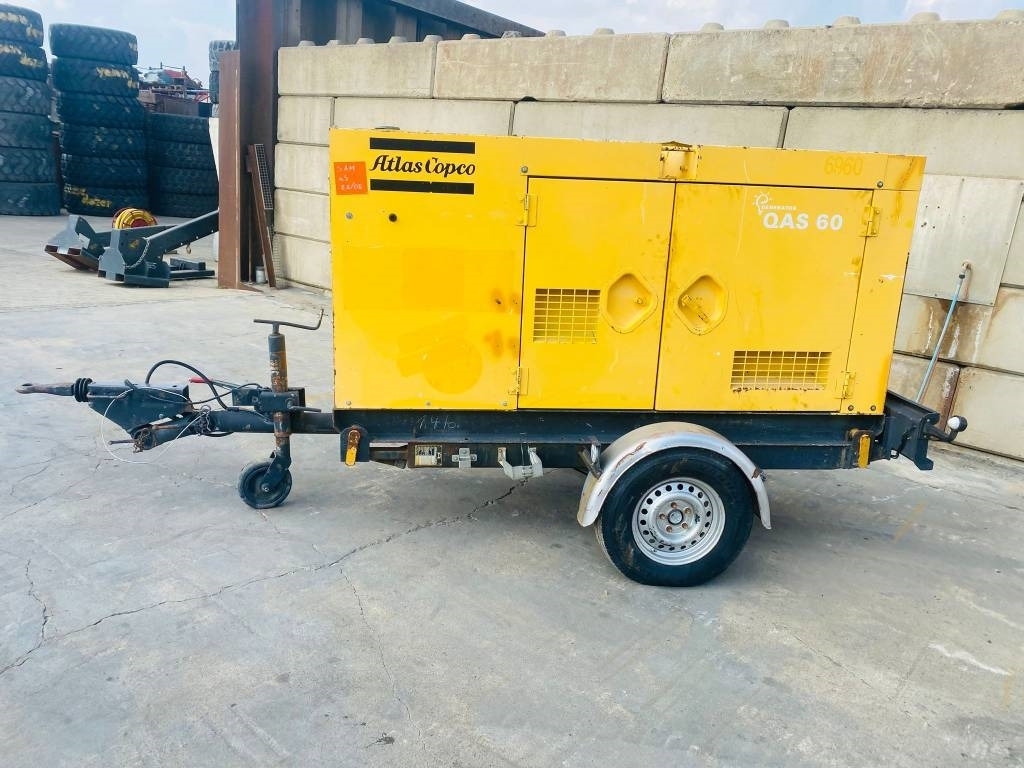 Atlas Copco QAS 60 - Βιομηχανική γεννήτρια: φωτογραφία 2 Atlas Copco QAS 60 - Βιομηχανική γεννήτρια: φωτογραφία 2