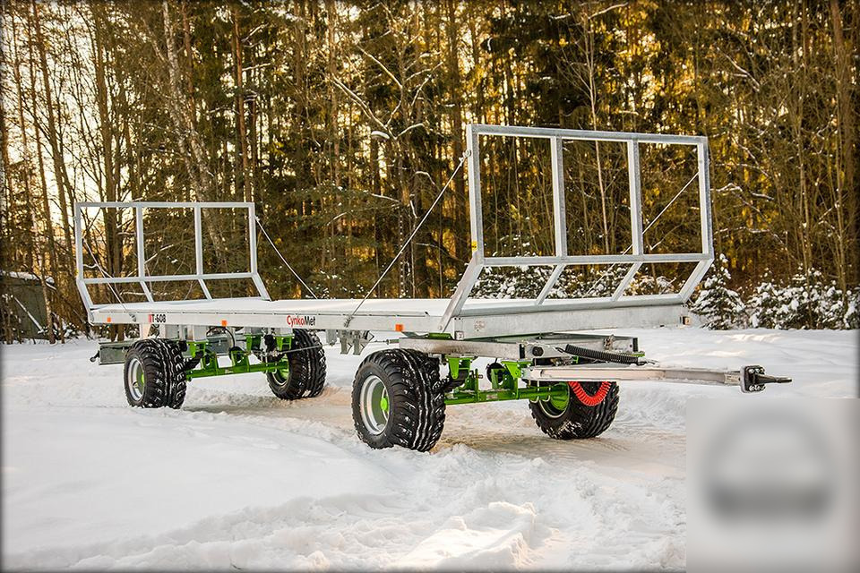 Ballenwagen Ballenanhänger Wagen Plattformanhänger - Πλατφόρμα για τρακτέρ: φωτογραφία 2 Ballenwagen Ballenanhänger Wagen Plattformanhänger - Πλατφόρμα για τρακτέρ: φωτογραφία 2