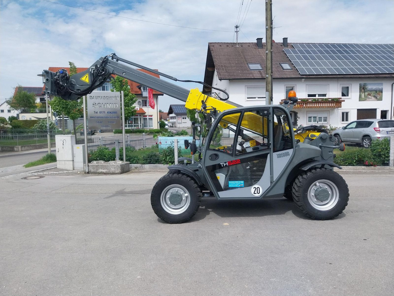 Ελαστιχοφόρος φορτωτής Kramer TH 522 Teleskoplader: φωτογραφία 1