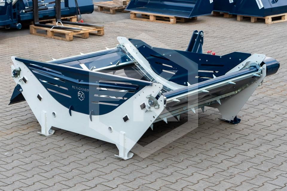 Rundballenabroller Einstreugerät Ballenabwickler Euro Rundballen - Αχυροκοπτικό: φωτογραφία 3 Rundballenabroller Einstreugerät Ballenabwickler Euro Rundballen - Αχυροκοπτικό: φωτογραφία 3