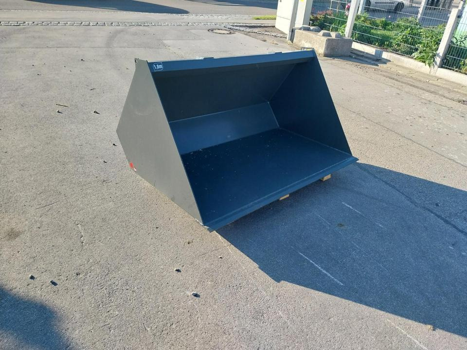 Schaufel 1,6m Weidemann Volumen Hoflader Radlader Lader - Κουβάς για φορτωτή: φωτογραφία 1 Schaufel 1,6m Weidemann Volumen Hoflader Radlader Lader - Κουβάς για φορτωτή: φωτογραφία 1