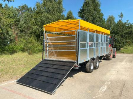 Viehanhänger Tandem Viehwagen Viehtransporter Anhänger - Ρυμούλκα μεταφορά ζώων: φωτογραφία 4 Viehanhänger Tandem Viehwagen Viehtransporter Anhänger - Ρυμούλκα μεταφορά ζώων: φωτογραφία 4