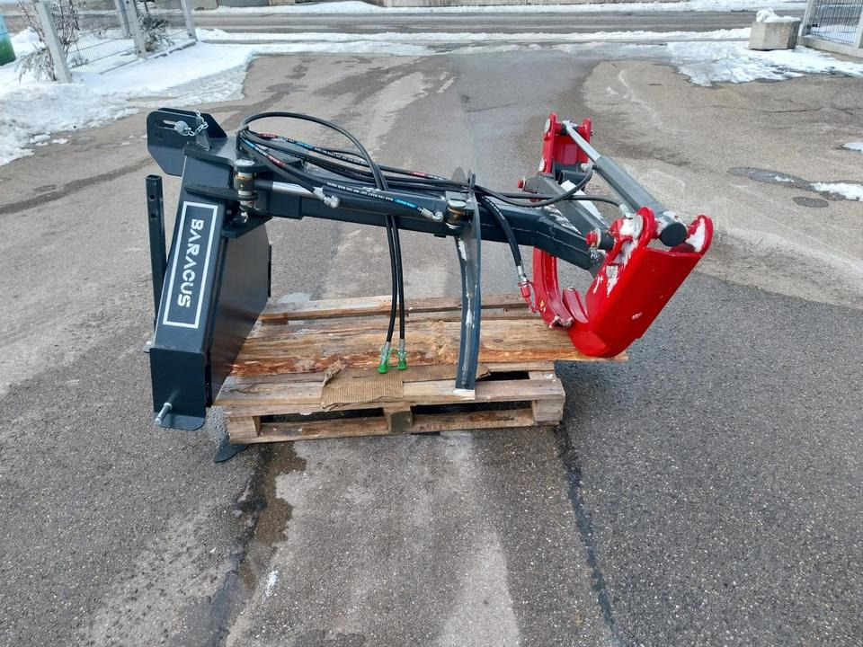 Schwenkbar Rückezange Holzzange 3 Punkt Forstzange Traktor - Κεφαλή - felling head: φωτογραφία 1 Schwenkbar Rückezange Holzzange 3 Punkt Forstzange Traktor - Κεφαλή - felling head: φωτογραφία 1