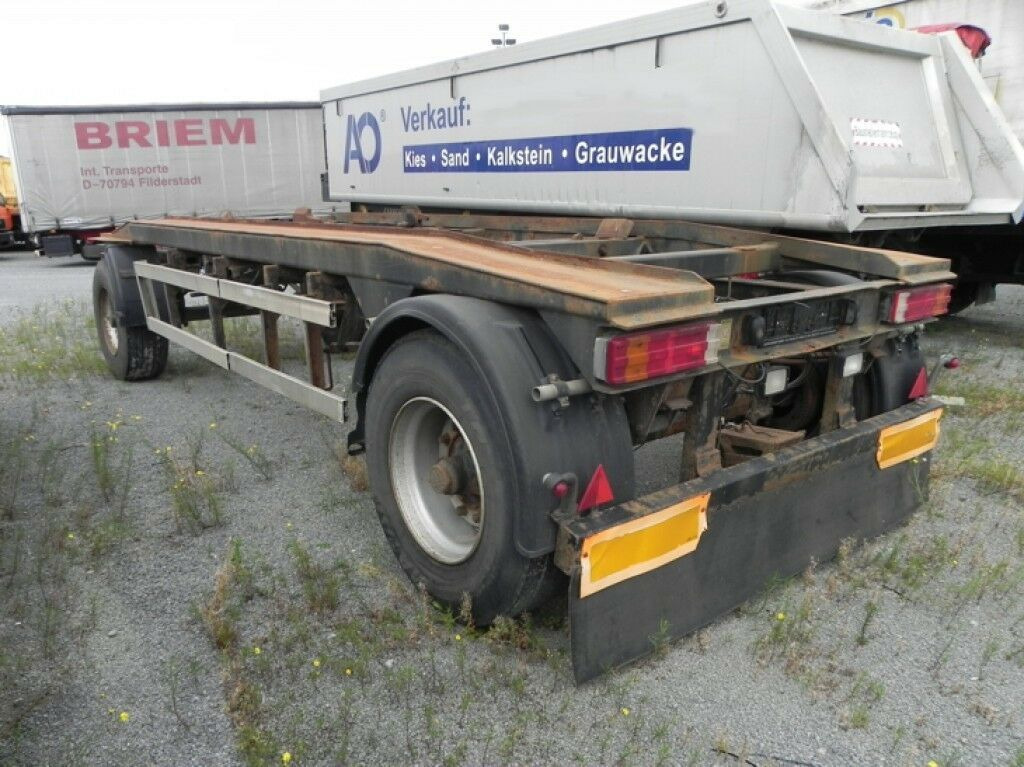 Abrollanhänger AR 18 Containeranhänger - Ρυμούλκα γάντζος/ Αλυσιδάκι: φωτογραφία 2 Abrollanhänger AR 18 Containeranhänger - Ρυμούλκα γάντζος/ Αλυσιδάκι: φωτογραφία 2