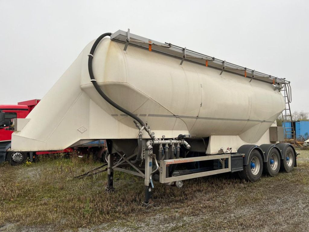 Feldbinder Silo für Staub und Rieselgüter EUT 40.3 Aufliege - Σιλοφόρο: φωτογραφία 1 Feldbinder Silo für Staub und Rieselgüter EUT 40.3 Aufliege - Σιλοφόρο: φωτογραφία 1