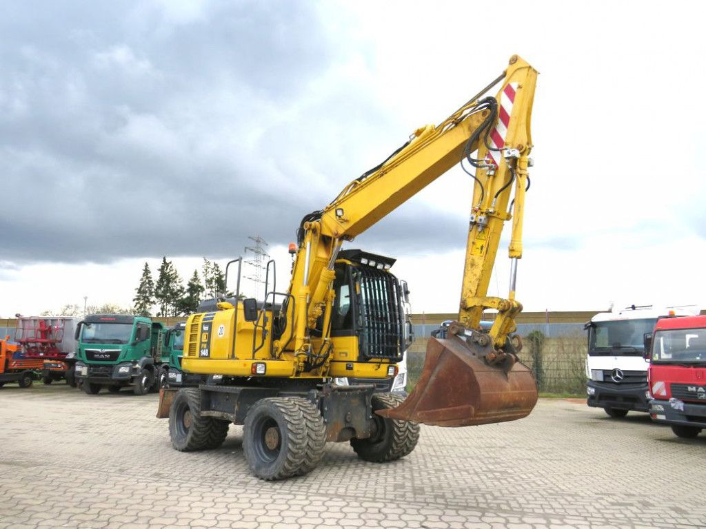Komatsu Mobilbagger PW 148 - 8 Bagger 6.824h Deutsch top - Τροχοφόρος εκσκαφέας: φωτογραφία 2 Komatsu Mobilbagger PW 148 - 8 Bagger 6.824h Deutsch top - Τροχοφόρος εκσκαφέας: φωτογραφία 2