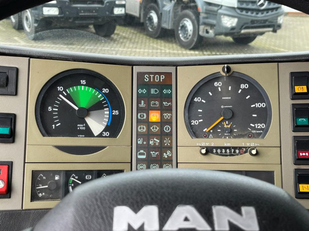 Φορτηγό ανατρεπόμενο, Φορτηγό με γερανό MAN MAN F90 2-Achs Kipper Kran 18.232 FK Palf. PK 8000: φωτογραφία 6 Φορτηγό ανατρεπόμενο, Φορτηγό με γερανό MAN MAN F90 2-Achs Kipper Kran 18.232 FK Palf. PK 8000: φωτογραφία 6