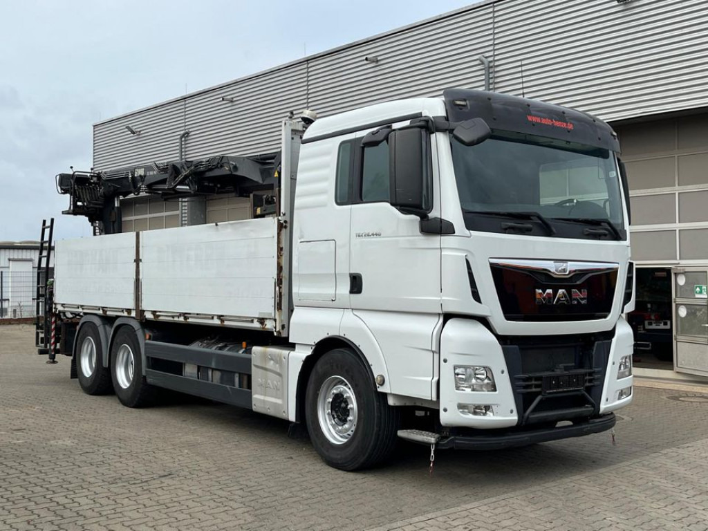 MAN MAN TG-X Pritsche Heckkran 26.440 6x4 Hiab XS 166 - Φορτηγό με ανοιχτή καρότσα, Φορτηγό με γερανό: φωτογραφία 2 MAN MAN TG-X Pritsche Heckkran 26.440 6x4 Hiab XS 166 - Φορτηγό με ανοιχτή καρότσα, Φορτηγό με γερανό: φωτογραφία 2