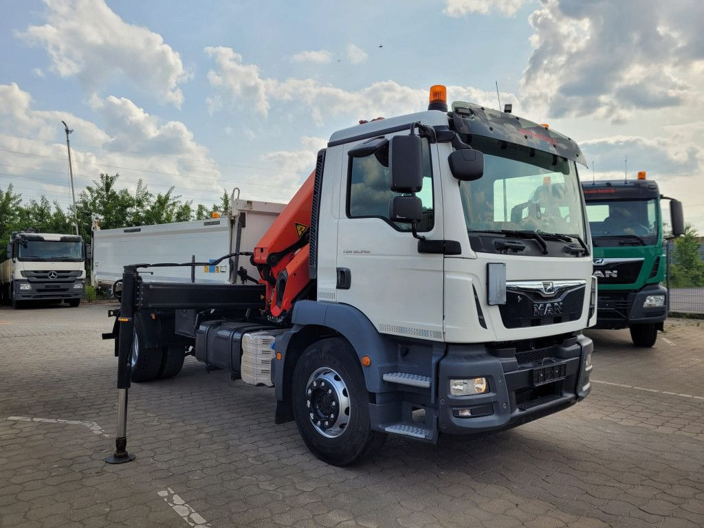MAN TG-M 18.340 4x2 2-Achs Kipper Kran Palf. PK 130 - Φορτηγό ανατρεπόμενο, Φορτηγό με γερανό: φωτογραφία 2 MAN TG-M 18.340 4x2 2-Achs Kipper Kran Palf. PK 130 - Φορτηγό ανατρεπόμενο, Φορτηγό με γερανό: φωτογραφία 2