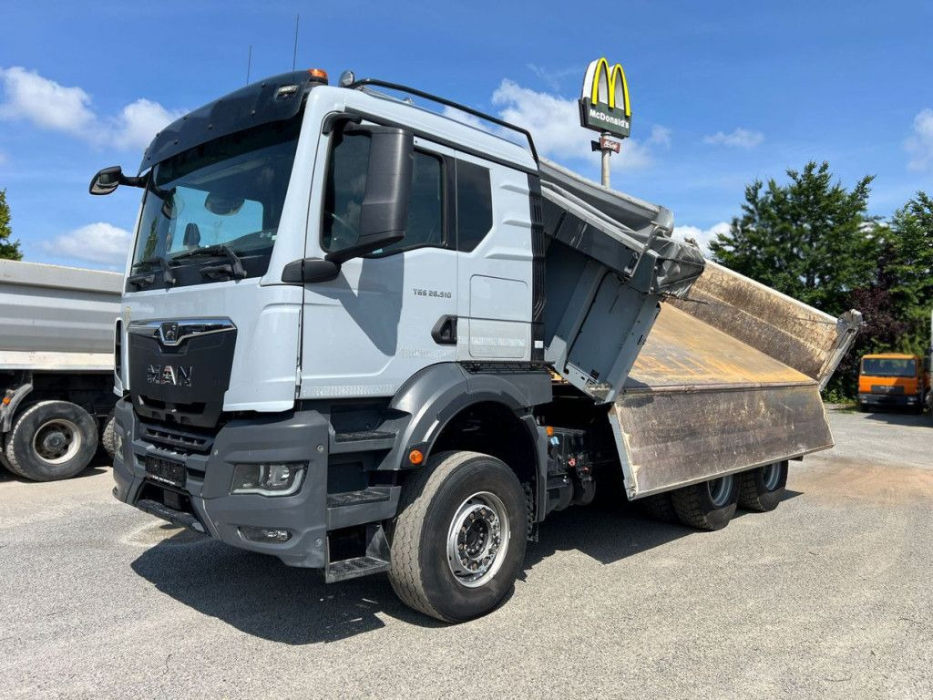 MAN TG-S 26.510 6x4 BB 3-Achs Kipper Meiller Bordmat - Φορτηγό ανατρεπόμενο: φωτογραφία 1 MAN TG-S 26.510 6x4 BB 3-Achs Kipper Meiller Bordmat - Φορτηγό ανατρεπόμενο: φωτογραφία 1