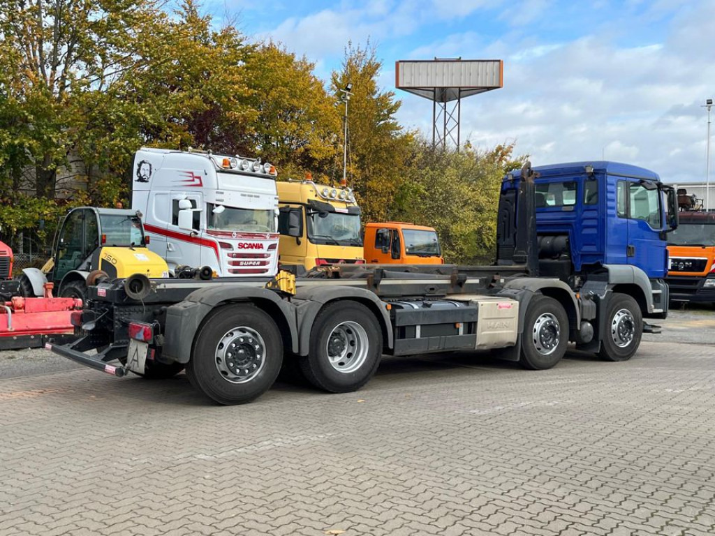 MAN TG-S Abrollkipper 35.360 8x2 BL Meiller 30 to, Funk - Φορτηγό φόρτωσης γάντζου: φωτογραφία 5 MAN TG-S Abrollkipper 35.360 8x2 BL Meiller 30 to, Funk - Φορτηγό φόρτωσης γάντζου: φωτογραφία 5