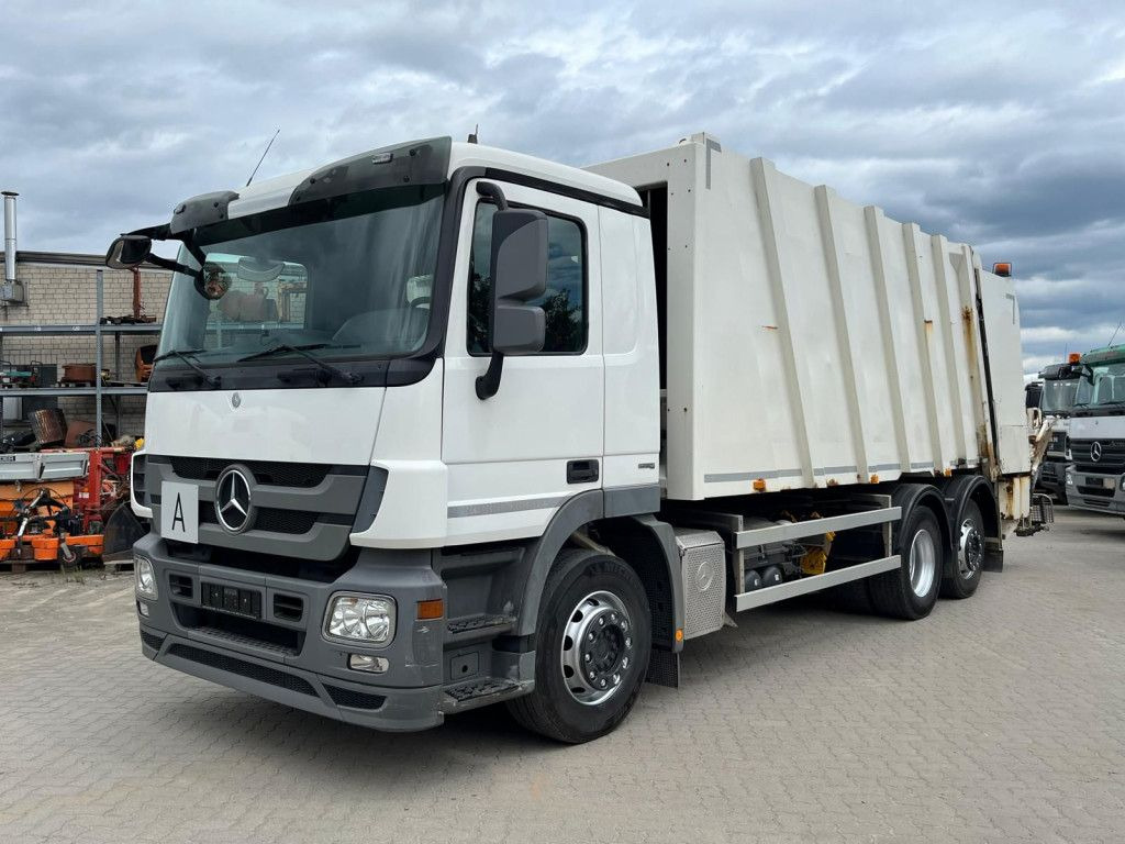 Mercedes-Benz Actros 2532 L 6x2 Müllwagen Faun Powerpress 25m³ - Απορριμματοφόρο: φωτογραφία 1 Mercedes-Benz Actros 2532 L 6x2 Müllwagen Faun Powerpress 25m³ - Απορριμματοφόρο: φωτογραφία 1