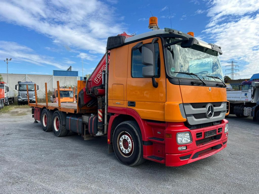 Mercedes-Benz Actros 2646 L 6x4 Pritsche Kran Fassi 450 45m/t - Φορτηγό με γερανό, Φορτηγό με ανοιχτή καρότσα: φωτογραφία 2 Mercedes-Benz Actros 2646 L 6x4 Pritsche Kran Fassi 450 45m/t - Φορτηγό με γερανό, Φορτηγό με ανοιχτή καρότσα: φωτογραφία 2