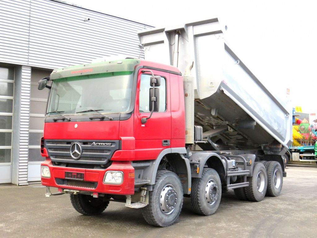 Mercedes-Benz Actros 4141 8x6 4 Achs Muldenkipper Kupplung, 1. - Φορτηγό ανατρεπόμενο: φωτογραφία 1 Mercedes-Benz Actros 4141 8x6 4 Achs Muldenkipper Kupplung, 1. - Φορτηγό ανατρεπόμενο: φωτογραφία 1