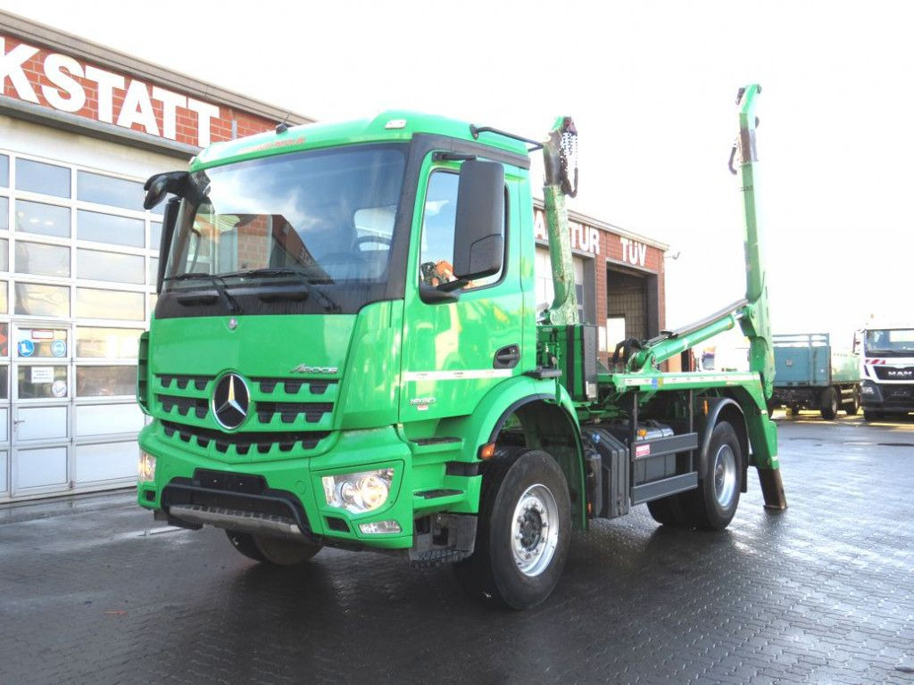 Mercedes-Benz Arocs 1830 K Absetzkipper Meiller Tele - Φορτηγό καδοφόρος φορτωτής: φωτογραφία 1 Mercedes-Benz Arocs 1830 K Absetzkipper Meiller Tele - Φορτηγό καδοφόρος φορτωτής: φωτογραφία 1