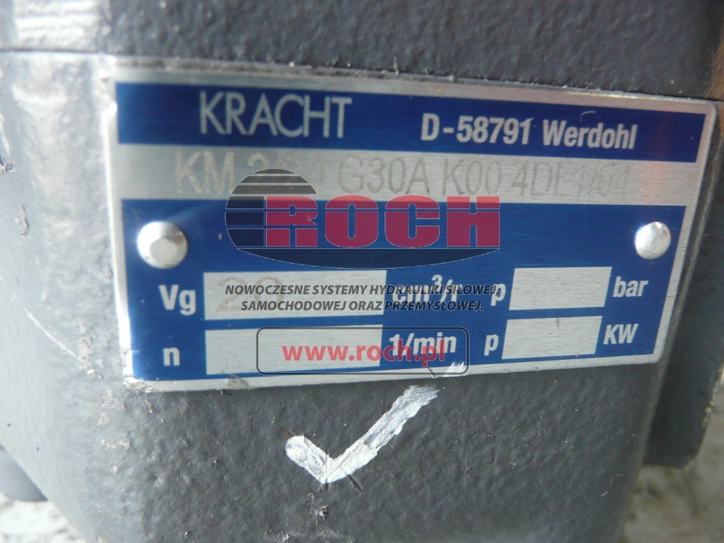 KRACHT KM2/20G30A K00 4DL1/0 - Υδραυλικός κινητήρας: φωτογραφία 2 KRACHT KM2/20G30A K00 4DL1/0 - Υδραυλικός κινητήρας: φωτογραφία 2