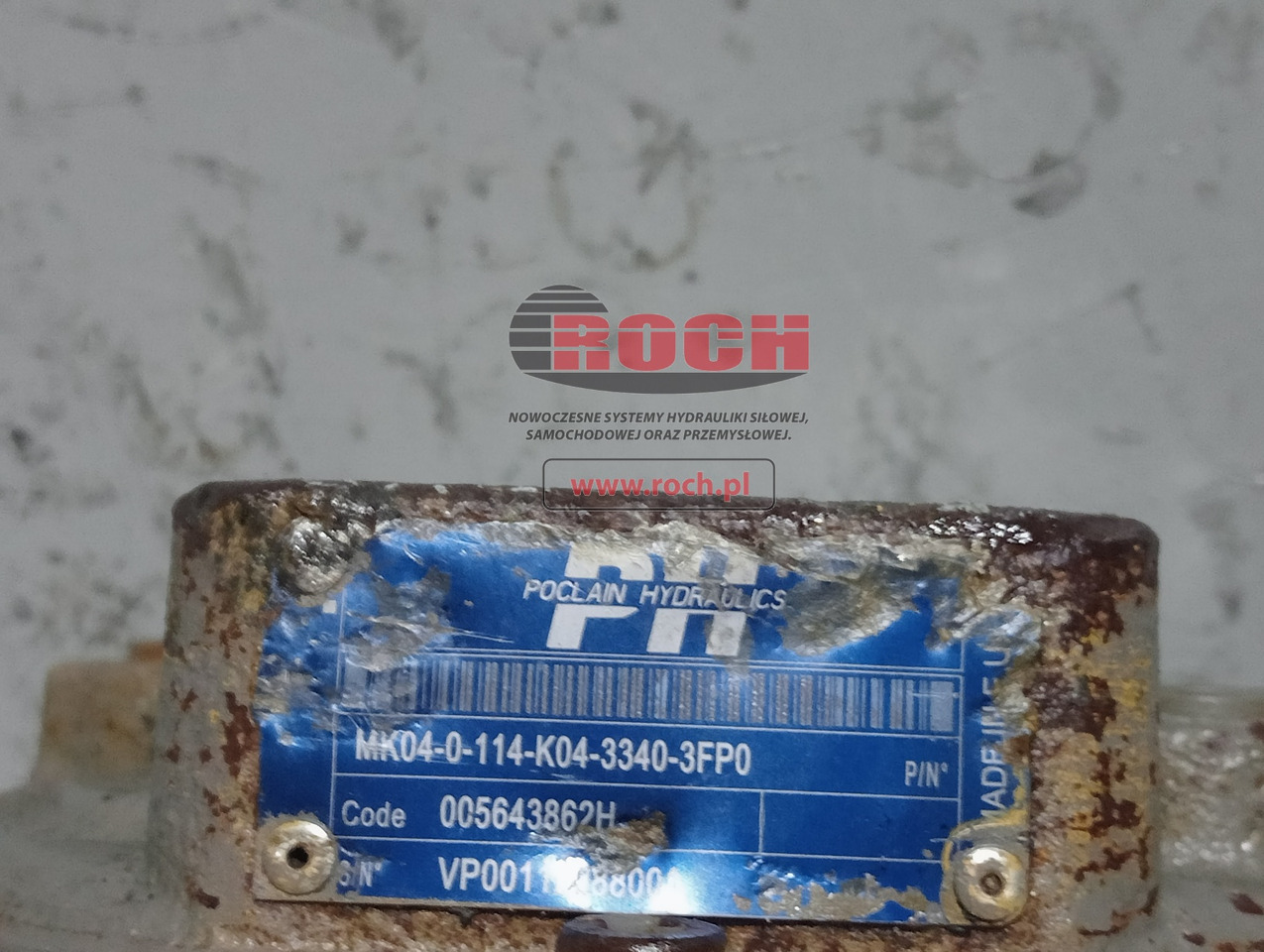 POCLAIN MK04-0-114-K04-3340-3FP0 005643862H - Υδραυλικός κινητήρας: φωτογραφία 1 POCLAIN MK04-0-114-K04-3340-3FP0 005643862H - Υδραυλικός κινητήρας: φωτογραφία 1