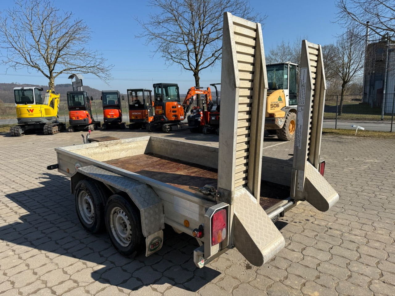 BAOS M303116, Baumaschinen Transportanhänger 3 t - Ρυμούλκα με χαμηλό δάπεδο: φωτογραφία 3 BAOS M303116, Baumaschinen Transportanhänger 3 t - Ρυμούλκα με χαμηλό δάπεδο: φωτογραφία 3