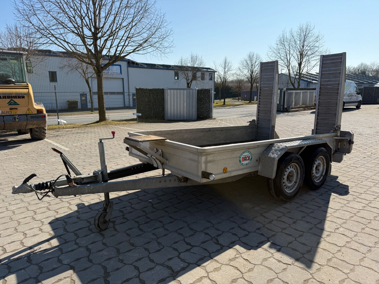 BAOS M303116, Baumaschinen Transportanhänger 3 t - Ρυμούλκα με χαμηλό δάπεδο: φωτογραφία 4 BAOS M303116, Baumaschinen Transportanhänger 3 t - Ρυμούλκα με χαμηλό δάπεδο: φωτογραφία 4