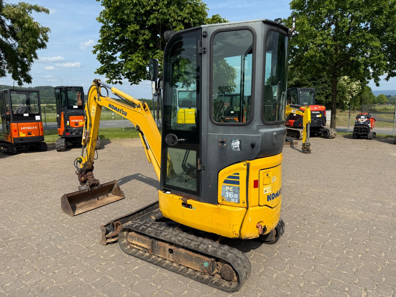 Komatsu PC 16R-3HS, Bj 17, 2210 BH, Tilt mit HS01, GL - Μίνι εκσκαφέας: φωτογραφία 2 Komatsu PC 16R-3HS, Bj 17, 2210 BH, Tilt mit HS01, GL - Μίνι εκσκαφέας: φωτογραφία 2