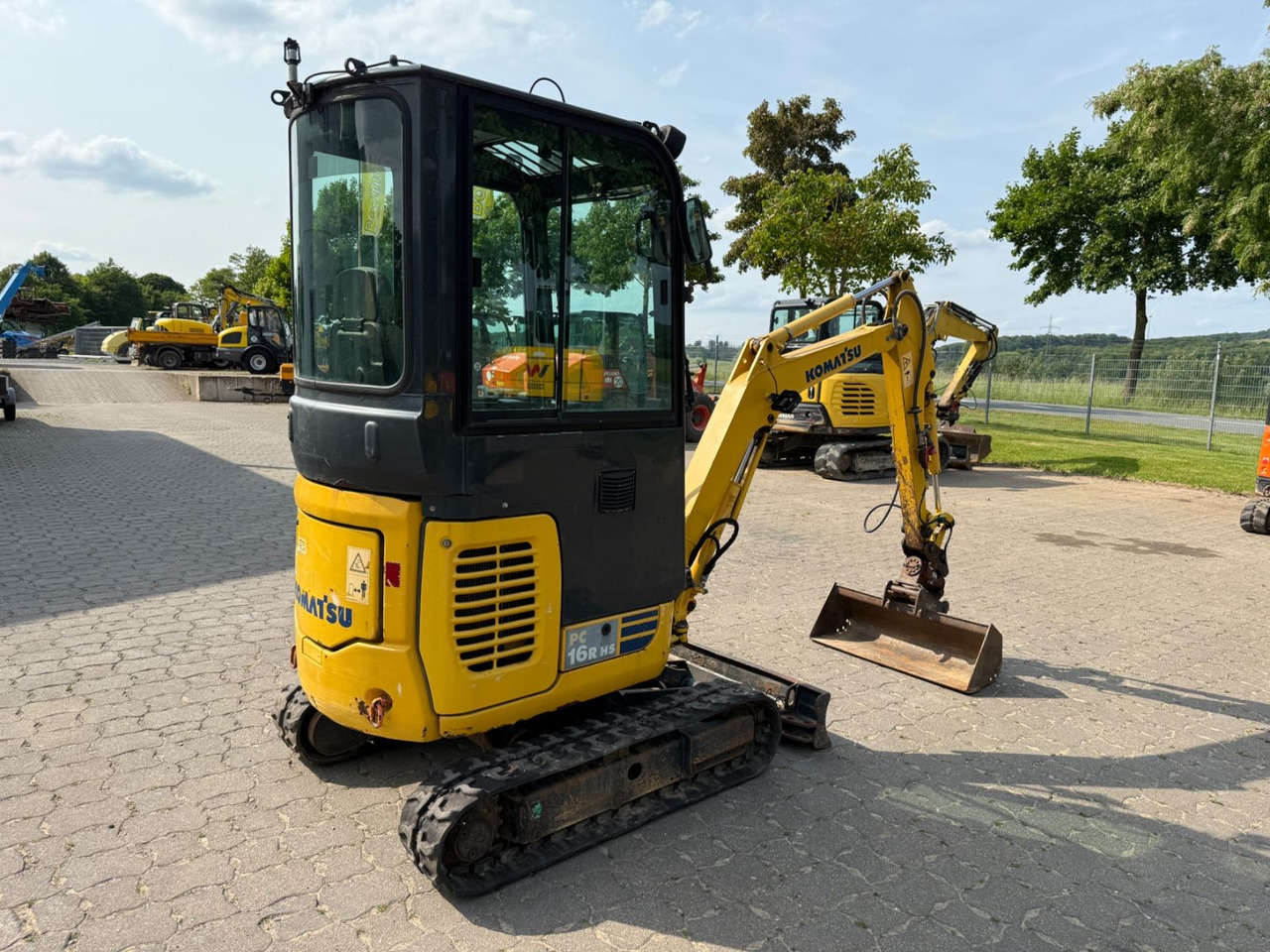 Komatsu PC 16R-3HS, Bj 17, 2210 BH, Tilt mit HS01, GL - Μίνι εκσκαφέας: φωτογραφία 4 Komatsu PC 16R-3HS, Bj 17, 2210 BH, Tilt mit HS01, GL - Μίνι εκσκαφέας: φωτογραφία 4