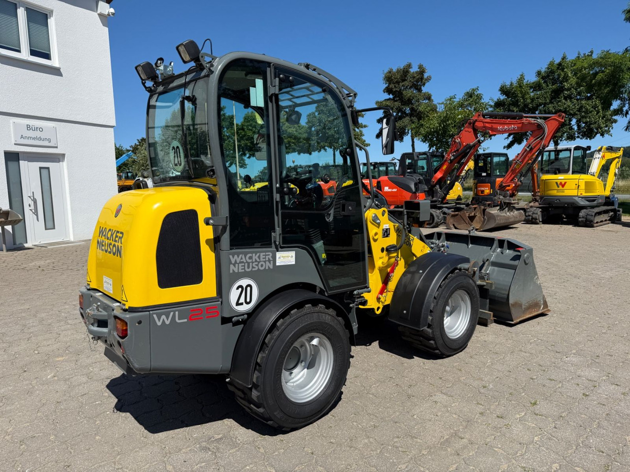 Wacker WL 25, Bj 23, 210 BH, Breitreifen Schaufel Gabel - Ελαστιχοφόρος φορτωτής: φωτογραφία 4 Wacker WL 25, Bj 23, 210 BH, Breitreifen Schaufel Gabel - Ελαστιχοφόρος φορτωτής: φωτογραφία 4