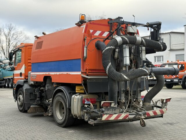 Σάρωθρο δρόμων MAN TGM 18.340 Kehrmaschine FAUN VIAJET 6 HD 200 bar: φωτογραφία 11