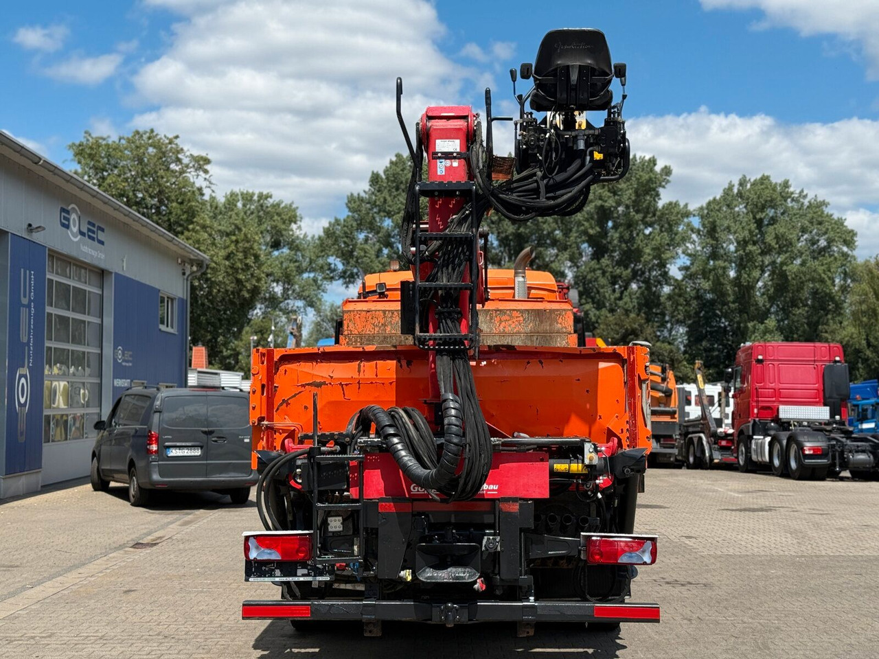 MAN TGS 18.400 4x2 Kipper Bordmatic Kran Palfinger - Φορτηγό με γερανό: φωτογραφία 4 MAN TGS 18.400 4x2 Kipper Bordmatic Kran Palfinger - Φορτηγό με γερανό: φωτογραφία 4
