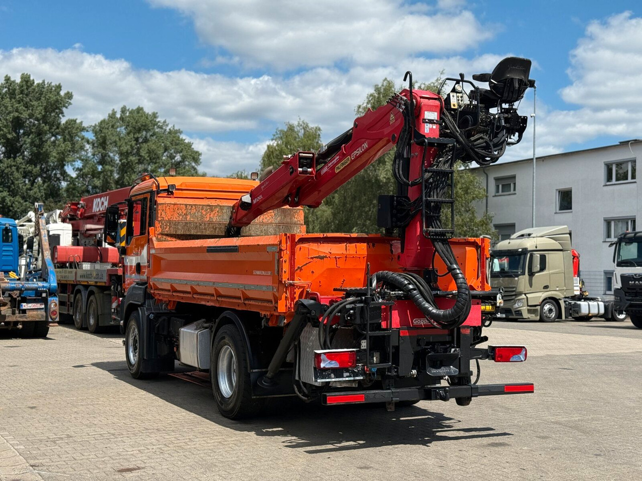 MAN TGS 18.400 4x2 Kipper Bordmatic Kran Palfinger - Φορτηγό με γερανό: φωτογραφία 5 MAN TGS 18.400 4x2 Kipper Bordmatic Kran Palfinger - Φορτηγό με γερανό: φωτογραφία 5