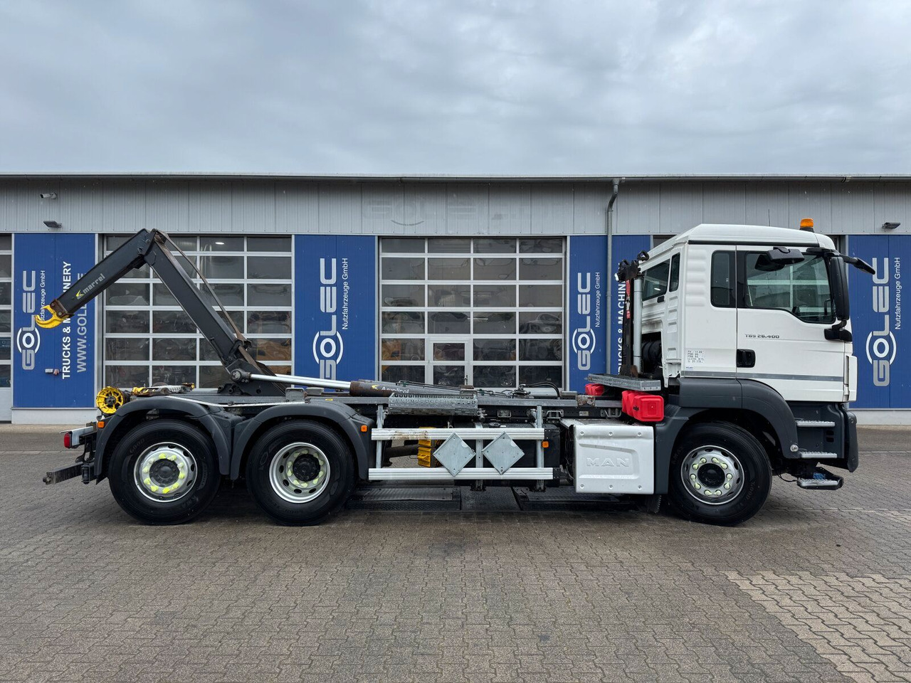MAN TGS 26.400 6x2-4 Abrollkipper Lift-Lenkachse - Φορτηγό φόρτωσης γάντζου, Φορτηγό με γερανό: φωτογραφία 5 MAN TGS 26.400 6x2-4 Abrollkipper Lift-Lenkachse - Φορτηγό φόρτωσης γάντζου, Φορτηγό με γερανό: φωτογραφία 5