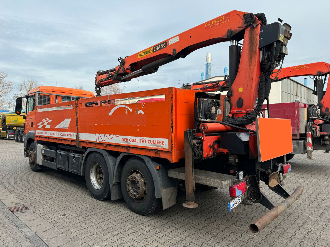 MAN TGS 26.400 6x2 Pritsche Kran Palfinger PK 18001L - Φορτηγό με ανοιχτή καρότσα, Φορτηγό με γερανό: φωτογραφία 4 MAN TGS 26.400 6x2 Pritsche Kran Palfinger PK 18001L - Φορτηγό με ανοιχτή καρότσα, Φορτηγό με γερανό: φωτογραφία 4