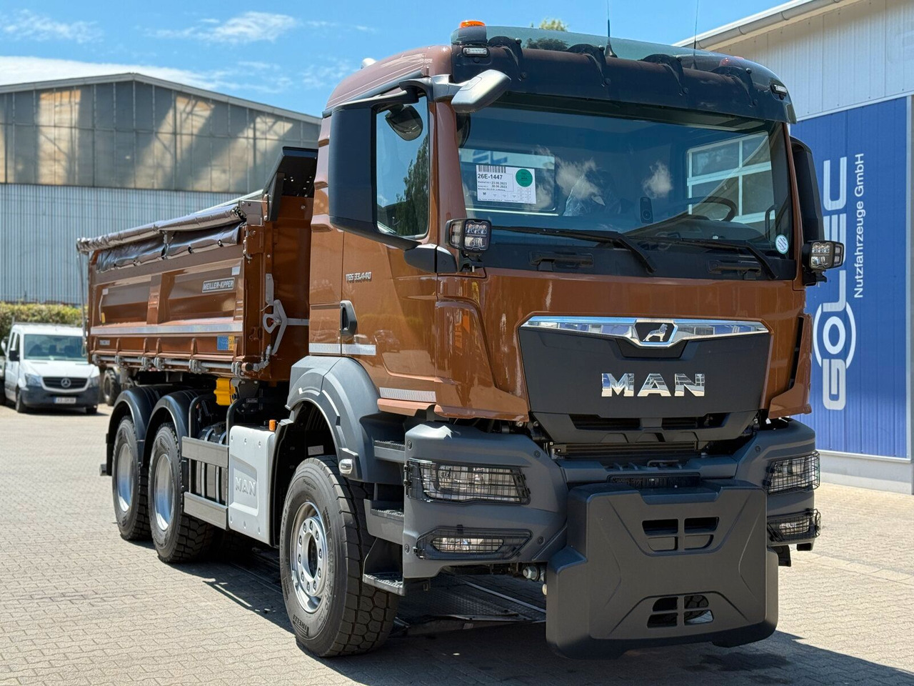MAN TGS 33.440 6x4 Kipper MEILLER Bordmatik Frontpl. - Φορτηγό ανατρεπόμενο: φωτογραφία 1 MAN TGS 33.440 6x4 Kipper MEILLER Bordmatik Frontpl. - Φορτηγό ανατρεπόμενο: φωτογραφία 1