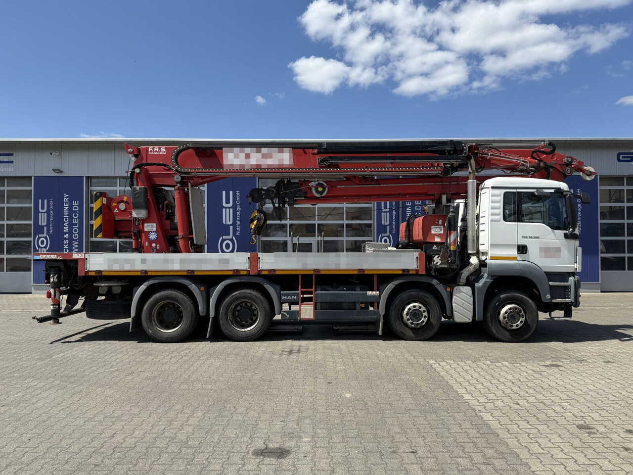 MAN TGS 35.360 8X4 BB Dachdecker Kran bis 52 m - Φορτηγό με γερανό: φωτογραφία 2 MAN TGS 35.360 8X4 BB Dachdecker Kran bis 52 m - Φορτηγό με γερανό: φωτογραφία 2