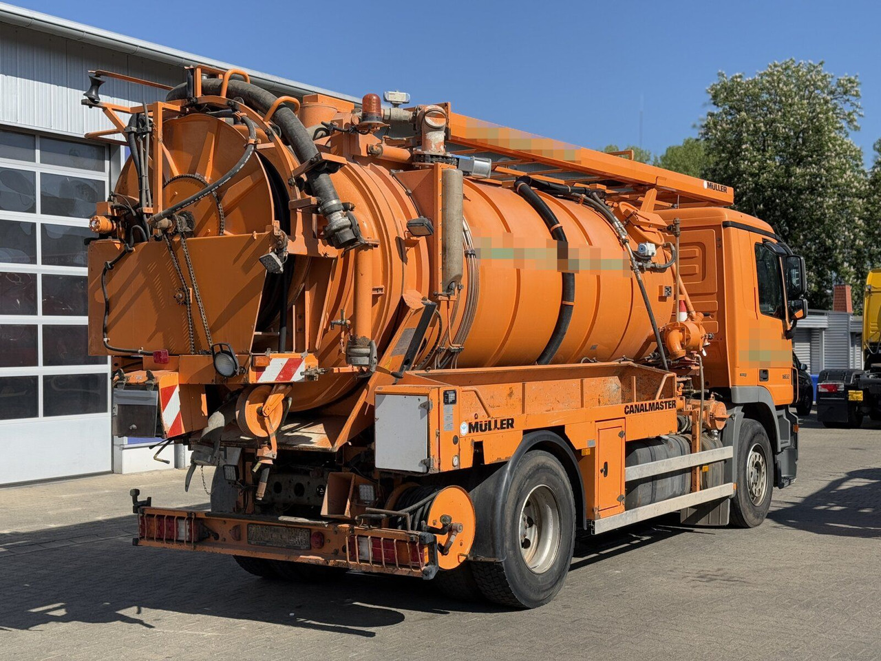 Mercedes-Benz ACTROS 1832 L Kanalreiniger MÜLLER 10.000 L - Όχημα εκκένωσης βόθρων: φωτογραφία 2 Mercedes-Benz ACTROS 1832 L Kanalreiniger MÜLLER 10.000 L - Όχημα εκκένωσης βόθρων: φωτογραφία 2