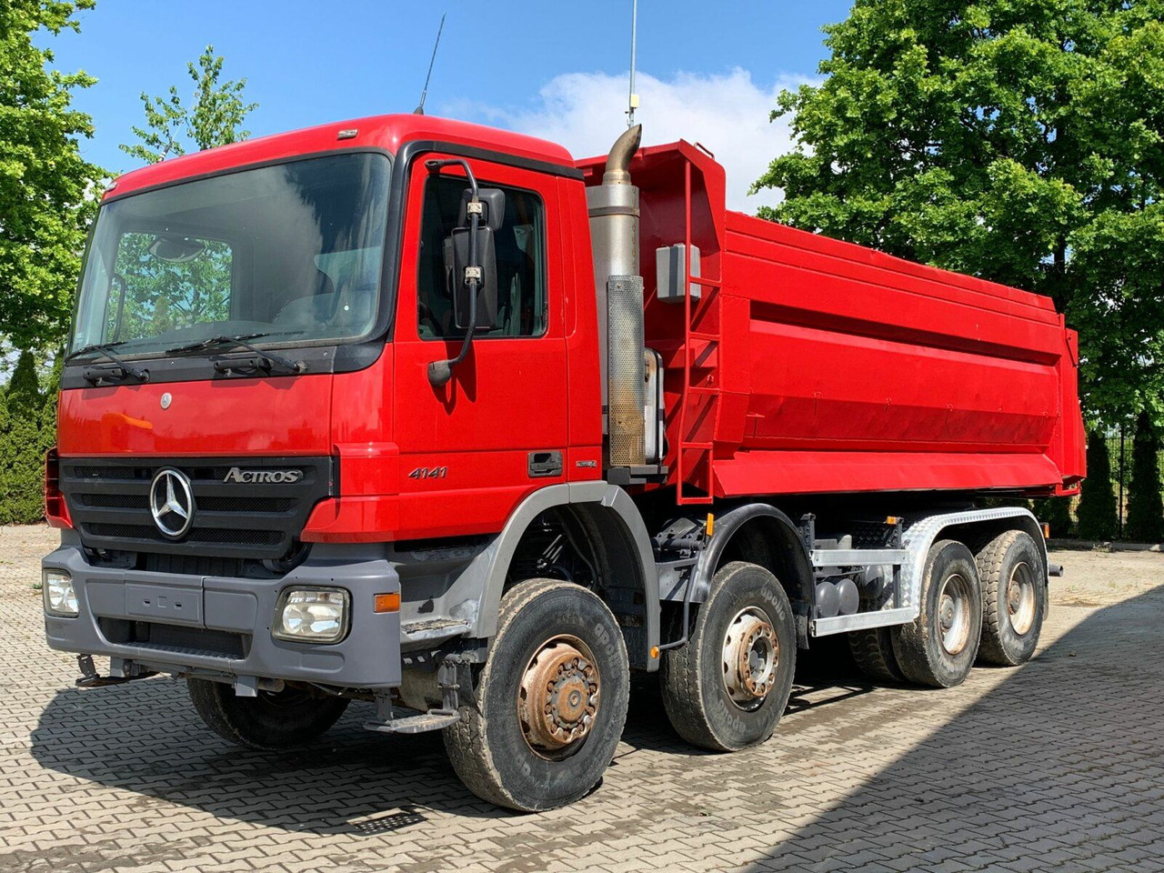 Mercedes-Benz ACTROS 4141 EURO4 8x8 Muldenkipper - Φορτηγό ανατρεπόμενο: φωτογραφία 2 Mercedes-Benz ACTROS 4141 EURO4 8x8 Muldenkipper - Φορτηγό ανατρεπόμενο: φωτογραφία 2