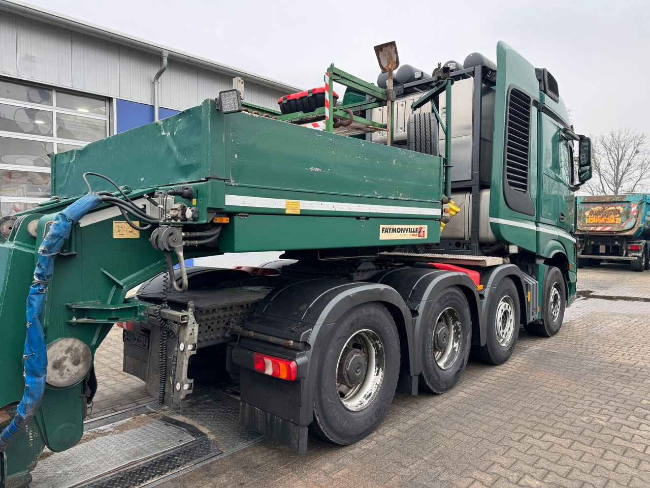 Mercedes-Benz ACTROS 4163 8x4 Schwerlast +Tieflader 4+2 *83 T - Τράκτορας: φωτογραφία 5 Mercedes-Benz ACTROS 4163 8x4 Schwerlast +Tieflader 4+2 *83 T - Τράκτορας: φωτογραφία 5