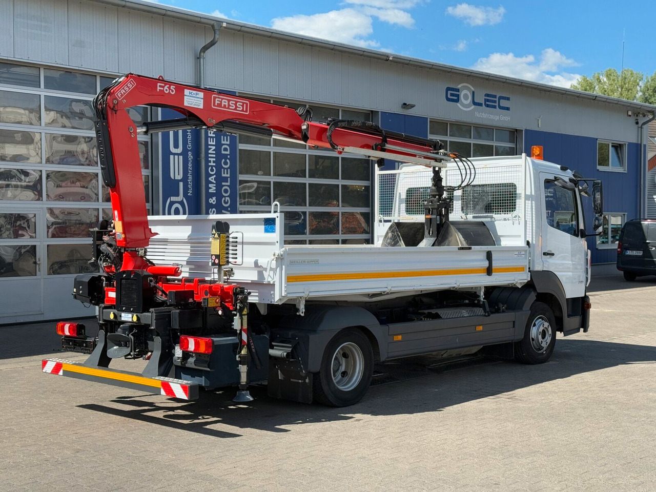 Mercedes-Benz ATEGO 818 4x2 Euro 6 Kipper Kran FASSI F65B.0.22 - Φορτηγό με γερανό: φωτογραφία 5 Mercedes-Benz ATEGO 818 4x2 Euro 6 Kipper Kran FASSI F65B.0.22 - Φορτηγό με γερανό: φωτογραφία 5
