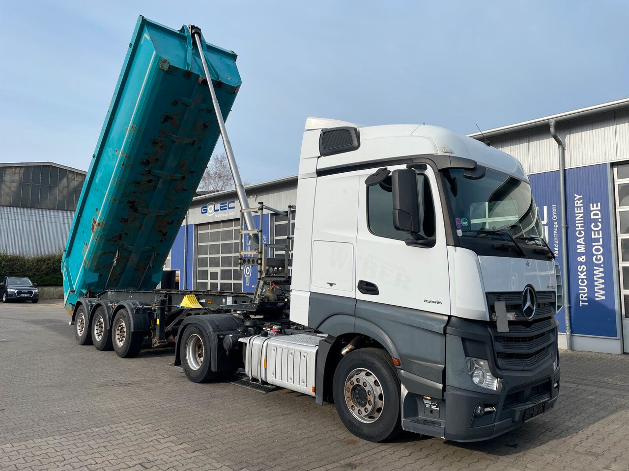 Mercedes-Benz Actros 1845 SZM 4x2 Retarder Kipphydraulik - Τράκτορας: φωτογραφία 2 Mercedes-Benz Actros 1845 SZM 4x2 Retarder Kipphydraulik - Τράκτορας: φωτογραφία 2