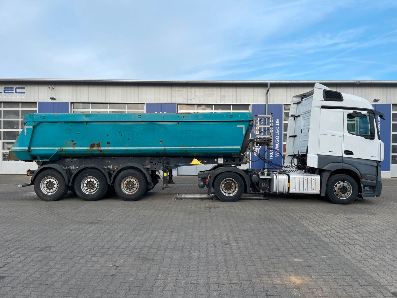 Mercedes-Benz Actros 1845 SZM 4x2 Retarder Kipphydraulik - Τράκτορας: φωτογραφία 5 Mercedes-Benz Actros 1845 SZM 4x2 Retarder Kipphydraulik - Τράκτορας: φωτογραφία 5
