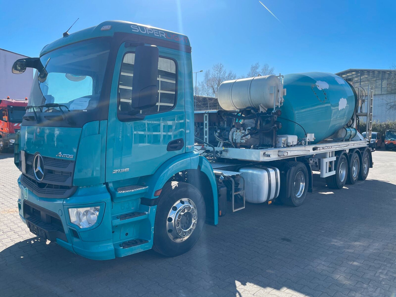 Mercedes-Benz Antos 2136 4x2 SZM Retarder Kipphyd. *Betonaufl. - Τράκτορας: φωτογραφία 5 Mercedes-Benz Antos 2136 4x2 SZM Retarder Kipphyd. *Betonaufl. - Τράκτορας: φωτογραφία 5