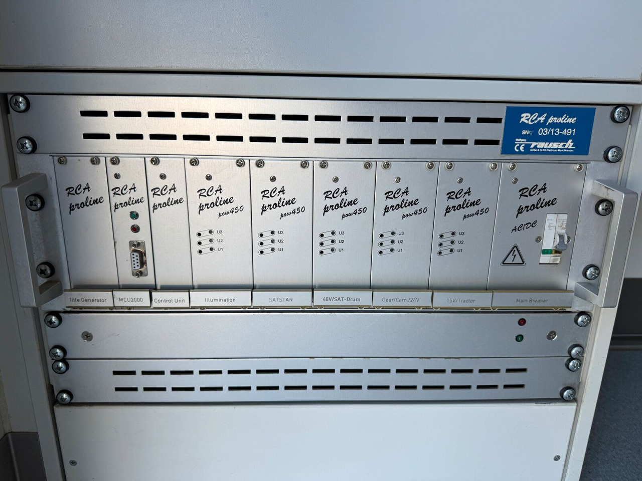 Μίσθωση  Mercedes-Benz Sprinter MB TV-Fzg mit Rausch Inspektion Einheit Mercedes-Benz Sprinter MB TV-Fzg mit Rausch Inspektion Einheit: φωτογραφία 17