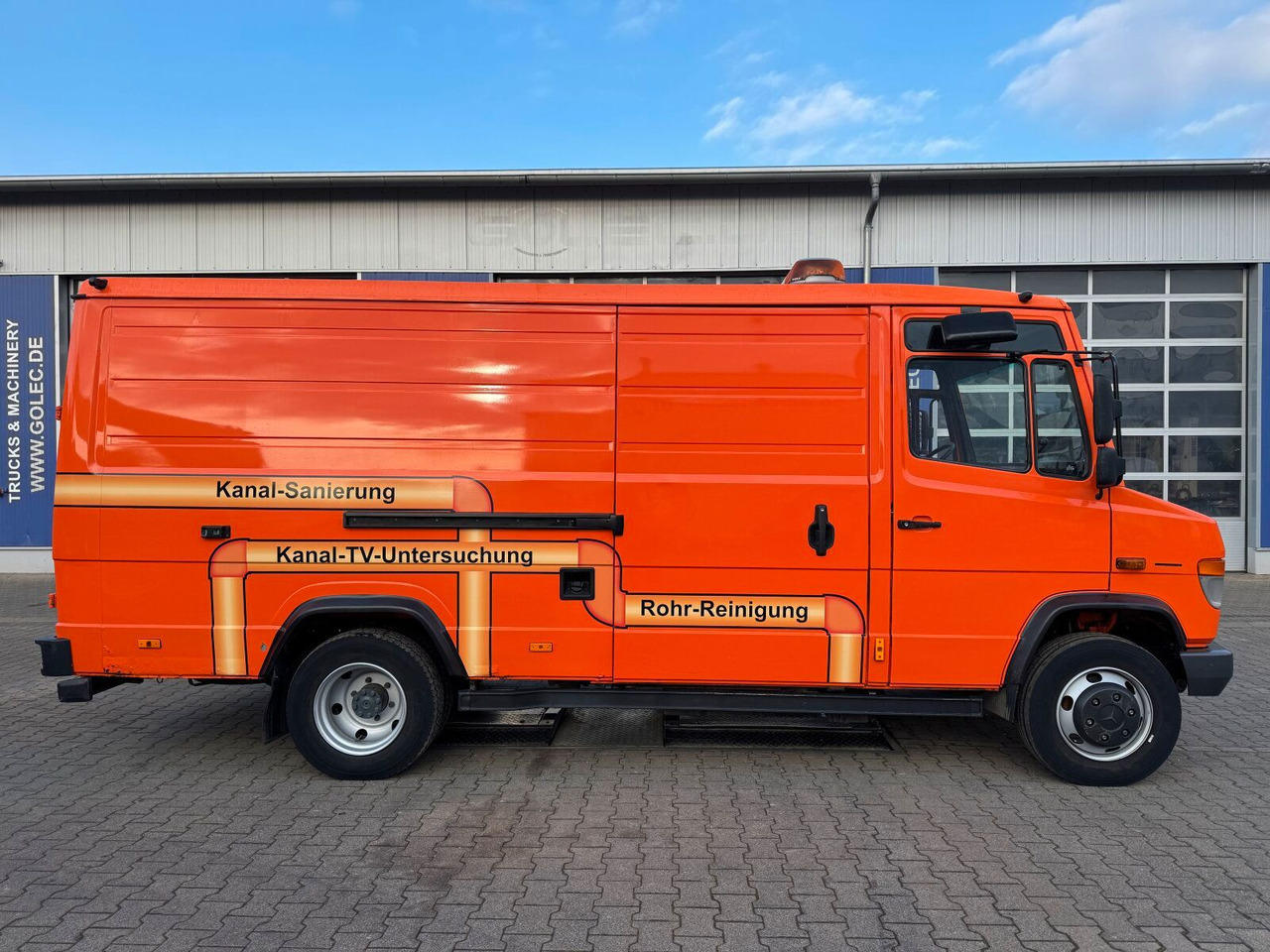 Mercedes-Benz Vario 818D Kanalreiniger Rockstroh Drain Jet 100 - Όχημα εκκένωσης βόθρων: φωτογραφία 4 Mercedes-Benz Vario 818D Kanalreiniger Rockstroh Drain Jet 100 - Όχημα εκκένωσης βόθρων: φωτογραφία 4